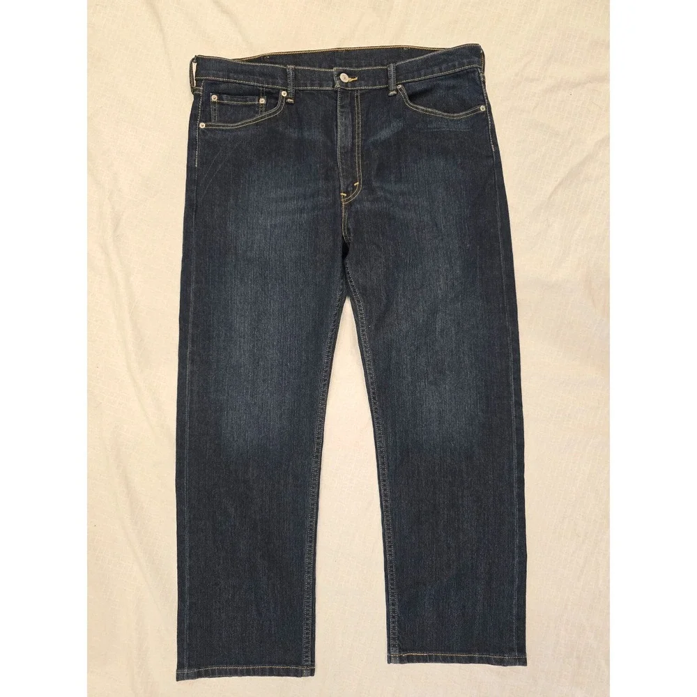 Levi's 505 jeans - Regular fit Straight Leg -Men's  38x30 dark wash‎